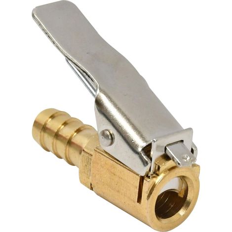 Dapetz ® Air Chuck Brass Open End Tyre Air Inflator Valve Connector 8mm, Suitable for car valves, Motorcycle valves, Bicycle valves and Many Other Devices and Machines. (1/5)