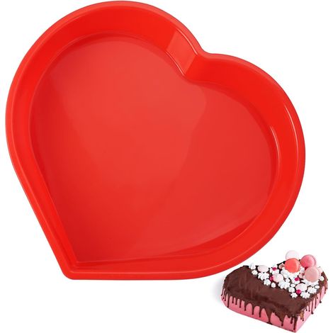 Stampo per torte in silicone a forma di cuore (1/5)