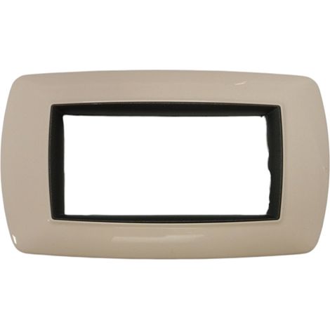 PLACCA MYLIFE 4 MODULI AVORIO