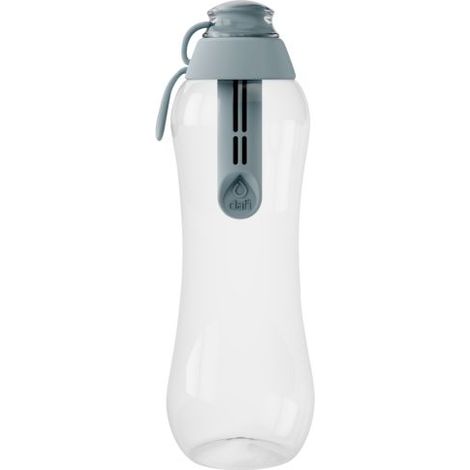 Botella de filtro de agua Dafi gris de 0,5 l + filtro