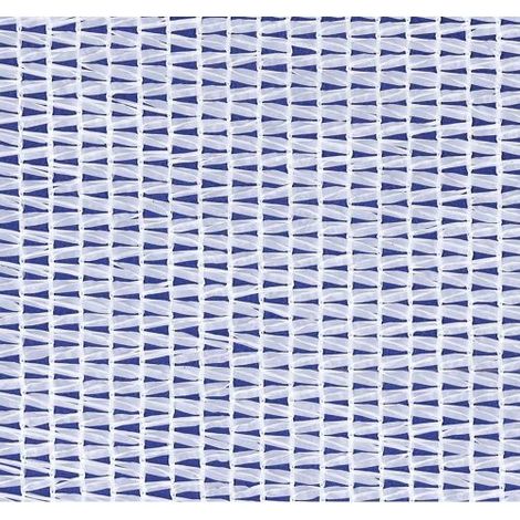 RETE DI PROTEZIONE PER PONTEGGI mt 1,8 x 10 - in bandelle bianche 15 RT