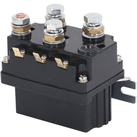 Pair - Relais de treuil 12 V 500 A haute puissance, étanche et à faible consommation pour VTT, motoneige et voiturette de golf (1/5)