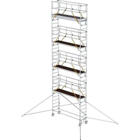MUNK Rollgerüst SG mit Ausleger 0,75x3,00m Plattform 10,39m AH