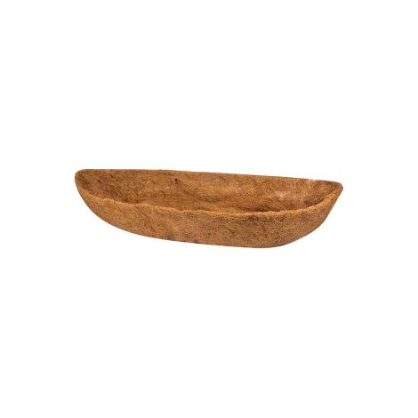 2 doublures en fibre de coco 24 pouces – Adaptables aux paniers muraux – Pour suspension de fleurs et jardinières