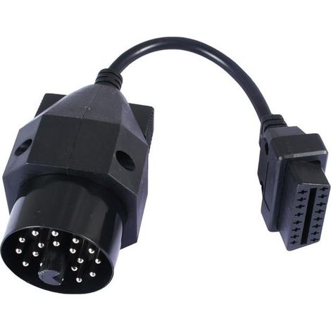 Câble d'adaptation de scanner 20 broches à 16 broches pour OBD2 e36 e38 e39 e46 e53 X5 Z3 modèles - ouylaf (1/5)