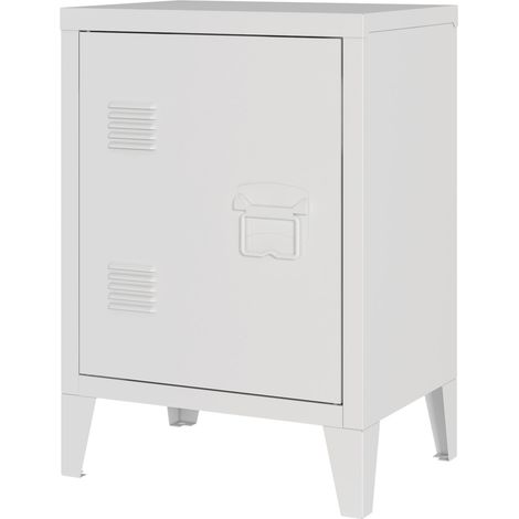 Comodino comodino cassettiera mobile contenitore maniglia porta destra 57 x 40 x 30 cm bianco 030011018