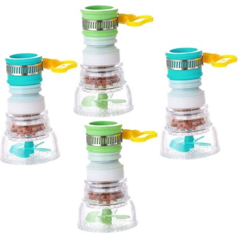 4pièces Aérateur De Rotatif Étanche Avec Filtre Diffuseur De Douchette Pour Cuisine Accessoire De Nettoyage Pratique Et