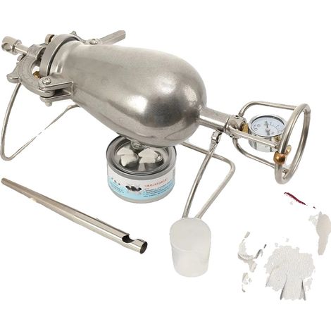 Machine à pop-corn, acier inoxydable, capacité 720 ml, épaisseur du corps du four 5-6 mm, poids 4,2 kg, fonctionnement manuel (1/5)