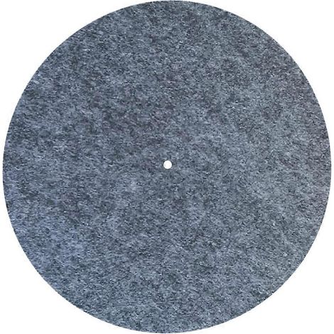 Tapis de platine vinyle antistatique en feutre de 3 mm d'épaisseur, anti-vibrations, Audiophi (1/5)