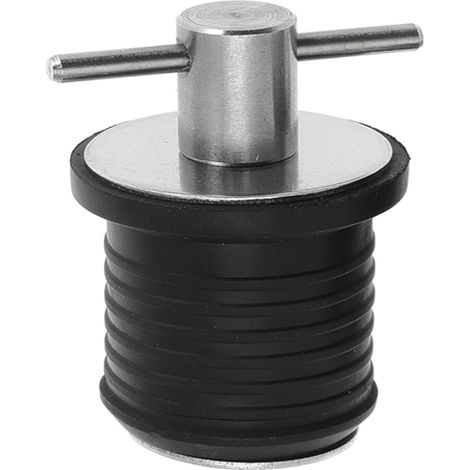 Adjustable 304 stainless steel water plug, brass drain plug, deck sealing hole plug, marine and yacht hardware accessories - 1-1/4 inch cross 304 stainless steel water plug - (1/4)