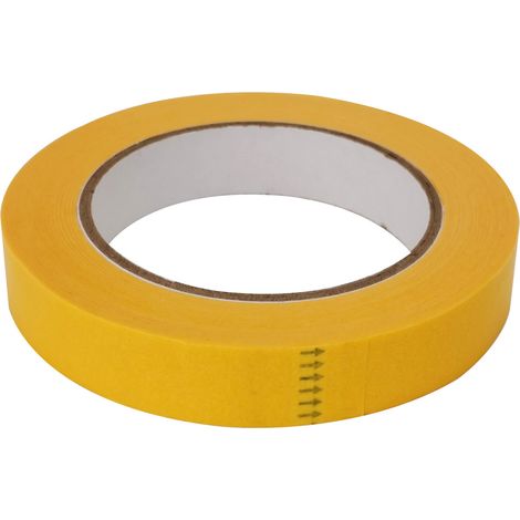 TrendLine Kreppband 19 mm x 50 m gelb