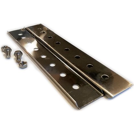 Coppia prolunghe regolabili 100 - 280mm 20 decimi aisi 304 (1/3)