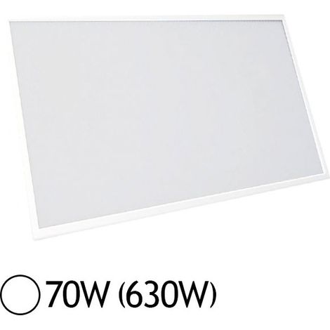 Plafonnier encastré LED 70W dalle 595x1195mm blanc froid 6000K 5700lm 160° alim 230V non-dimmable IP20 Miidex Lighting (1/4)