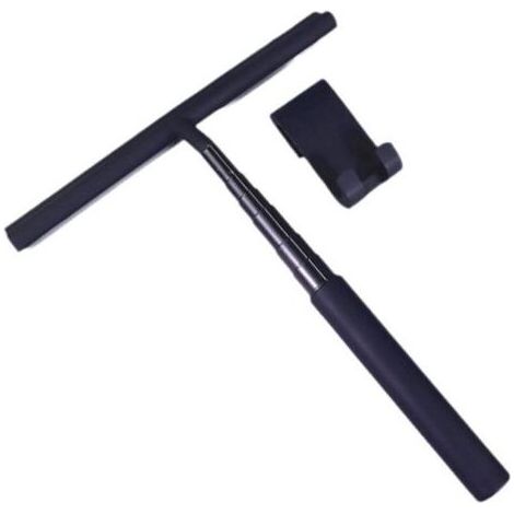 Raclette de douche, raclette de sol avec manche télescopique, raclette de douche multifonctionnelle, raclette de sol efficace avec crochets pour la maison (1/4)