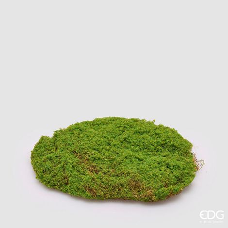 EDG Enzo De Gasperi Muschio Zolla Artificiale H 5 Cm D 30 Cm Verde