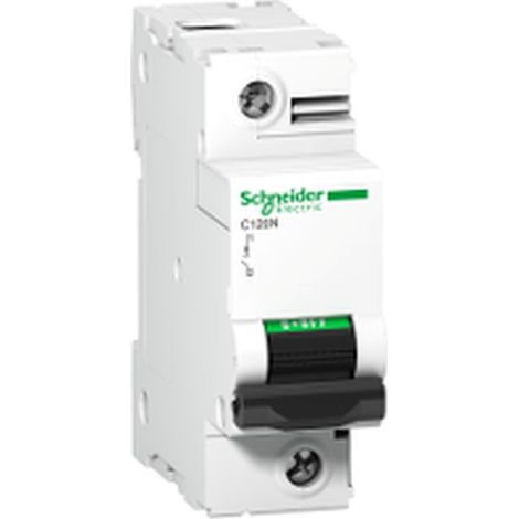 Leistungsschalter 1P C 100A 10kA AC C120N Acti9 A9N18358