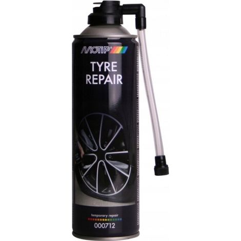 Ruota di scorta, spray Motip per pneumatici forati (1/2)