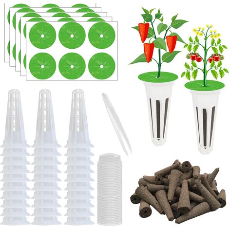 Kit de Dosettes de Graines pour Aerogarden, Kit de Culture Hydroponique(121 pièces) (1/5)