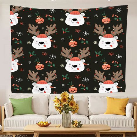 tapisseries murales colorées et originales pour la décoration de chambre. 100x75cm (1/5)