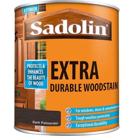 Sadolin Extra Durable Woodstain Dark Palisander 1 Litre