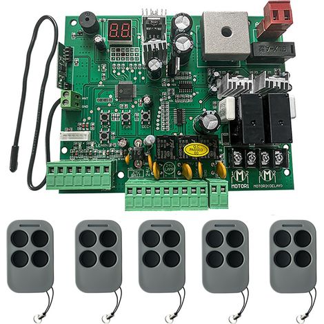 Accessoire pour automatisation et domotique, équipement de commande et de sécurité pour la maison,1Control board 5RC (1/5)