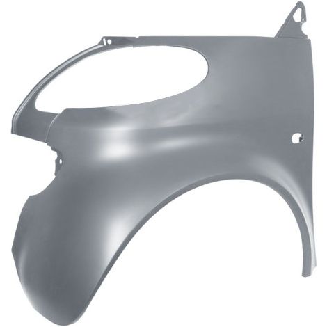Aile avant gauche à peindre avec trou clignotant Smart Fortwo 1 phase 1 1998-2002