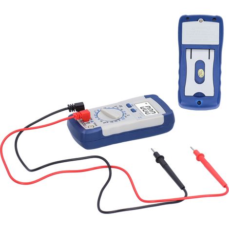 Multimètre numérique haute précision 830L, format de poche, entièrement protégé, résistant à la chaleur, mode avertisseur sonore, testeur de continuité/d'interruption (1/5)