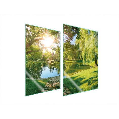 Plaque de protection en verre pour la cuisine 2x35x52 (1/5)