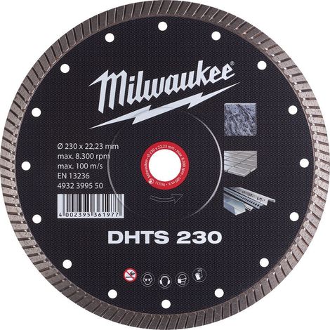 Disco Diamantato Dhts 230mm - Gres Porcellanato E Marmo Milwaukee 4932399550
