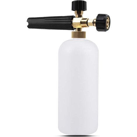 1 Lance à mousse, buse réglable, distributeur 1 L, adaptateur Karcher HD HDS, nettoyage voiture (1/5)