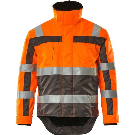 Mascot Winterjacke Teresina 07223 zweifarbig Gr. 2XL orange/anthrazit