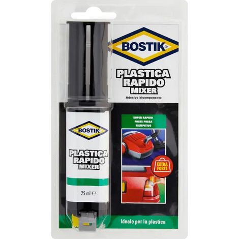 Plastica rapido mixer Bostik adesivo bicomponente con paletta e vaschetta (1/8)