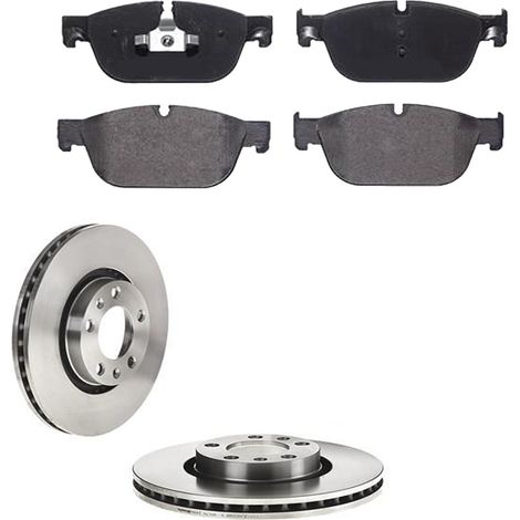 KIT FRENI ANTERIORI compatibile con PEUGEOT 508 SW I (8E) - DISCHI + PASTIGLIE OEM: P 61 115 , P 61 112 / 17363 , 18179 , 18259 /SOSTITUZIONE DIRETTA/BASSA POLVERE/SILENZIOSO (1/5)