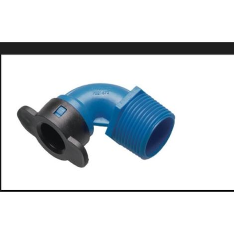 Gomito plus fil maschio GH blu D63x2 Irritec