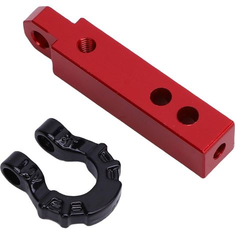 Crochet de Remorque de Voiture RC pour Chenille à l'échelle 8/10 – Attelage de Remorquage en Alliage Haute Résistance Compatible avec 4083 4107 MK07 – Détails et Installation Facile – Lot (1/5)