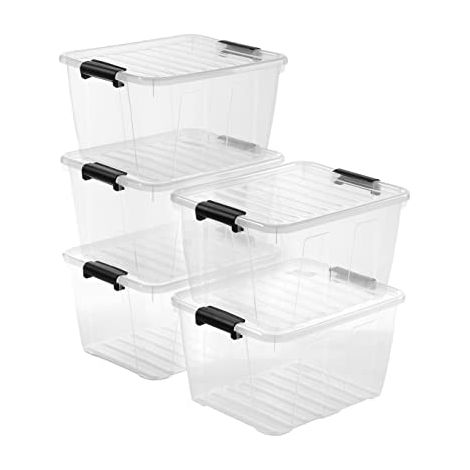 Boîte de rangement Casame home box 30 litres empilable étanche