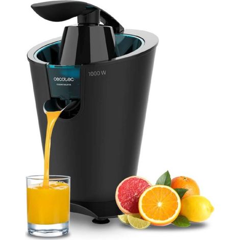 Cecotec Exprimidor eléctrico de brazo EssentialVita PowerFresh 1000 Black