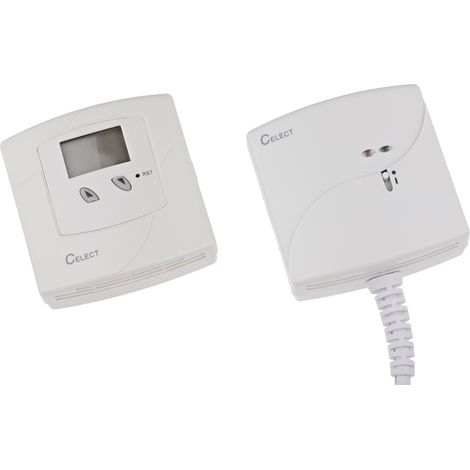 Thermostat avec Ecran LCD avec rétroéclairage RS PRO, 10A, 240 V c.a. ( Prix pour 1 )
