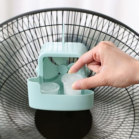 Accessoire de refroidissement pour ventilateur - Ajoutez des glaçons pour augmenter la texture des vents - Convient pour les espaces intérieurs et extérieurs - Systèmes de refroidissement (1/5)