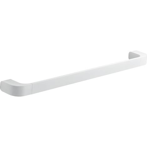 Portasalviette 55 cm in ottone, acciaio inox e Cromall 3221-55 Gedy serie OUTLINE Bianco Opaco (1/3)
