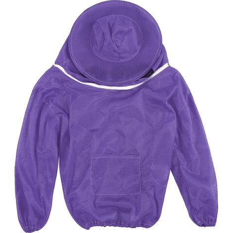 Combinaison Apicole - Veste De Protection Avec Voile - Matériau Maille Respirant - Pour Été Et Chaleur - 1 Pièce (1/5)