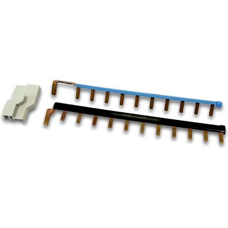 Pettine Blu 13 moduli - Polo Neutro (1/3)
