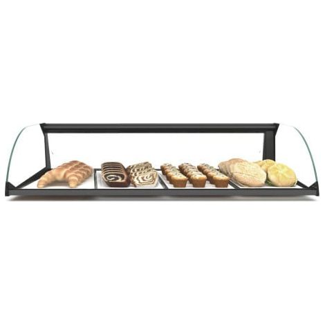 Vitrine neutre horizontale 840 mm - Sans base - Sayl