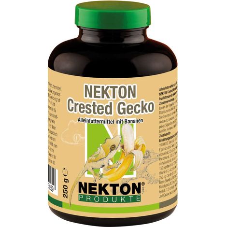 NEKTON Crested Gecko - aliment équilibré pour geckos à crête à la banane 250g (1/4)