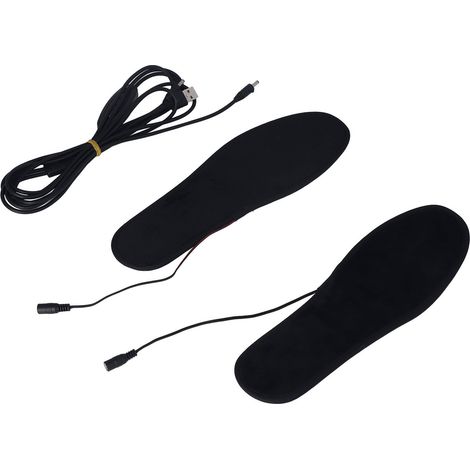 Semelle Chauffante Coupable USB Température Réglable Hiver EVA Chaude Chaussure Homme Femme Enfant 5V Taille 43-44 (1/5)