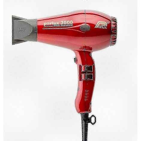 Sèche-cheveux écologique 3800 compatible avec Parlux 3800, sèche-cheveux rouge durable à faible consommation d'énergie (1/5)