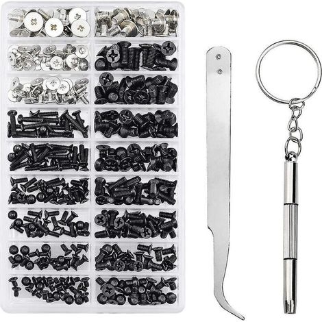 Lot de 355 vis PC assorties M2 M3 M2.5 vis d'ordinateur (1/4)