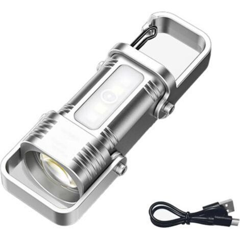 Keychain flashlight, rechargeable flashlight, inspection light, keychain flashlights, pendant flashlights (1/5)