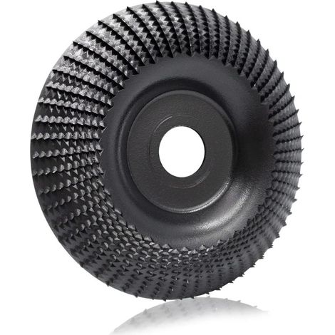 Disque Bois Meuleuse 125 mm, Disque Abrasif en Bois, Disques de Meulage du bois en Carbure de Tungstène pour Faonner, Meuler et Couper - Compatible avec Meuleuses d'angle 125mm 1 pièce (1/5)