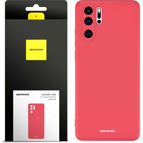 Coque en silicone Spacecase rouge pour Huawei P30 Pro (1/5)